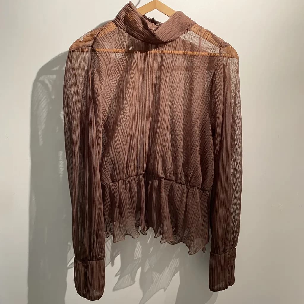 Blouse transparente NA-KD