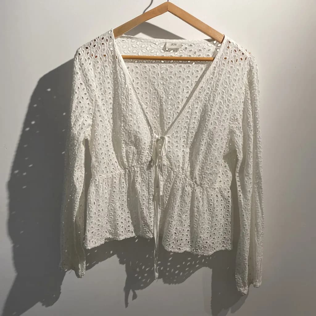 Chemisier style "broderie anglaise" JDY
