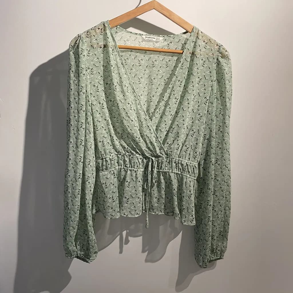 Chemisier fleuri Stradivarius