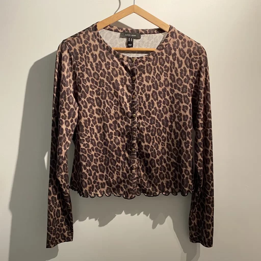Chemisier léopard New Look