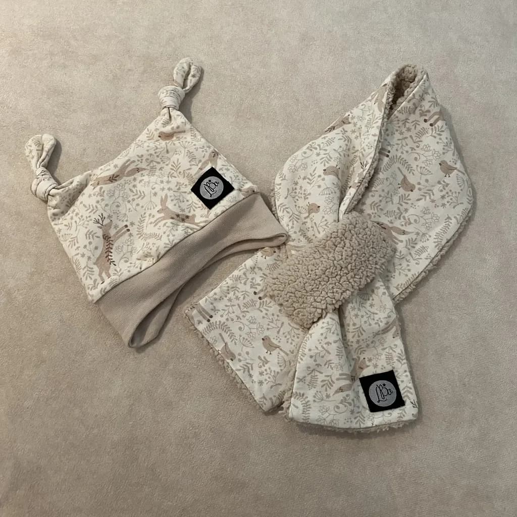 Ensemble bonnet et écharpe LBO